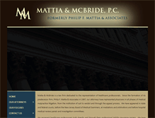 Tablet Screenshot of mattialawfirm.com